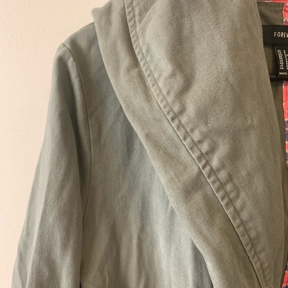 Forever 21 - Olive Green Jacket - Picture 3 of 4